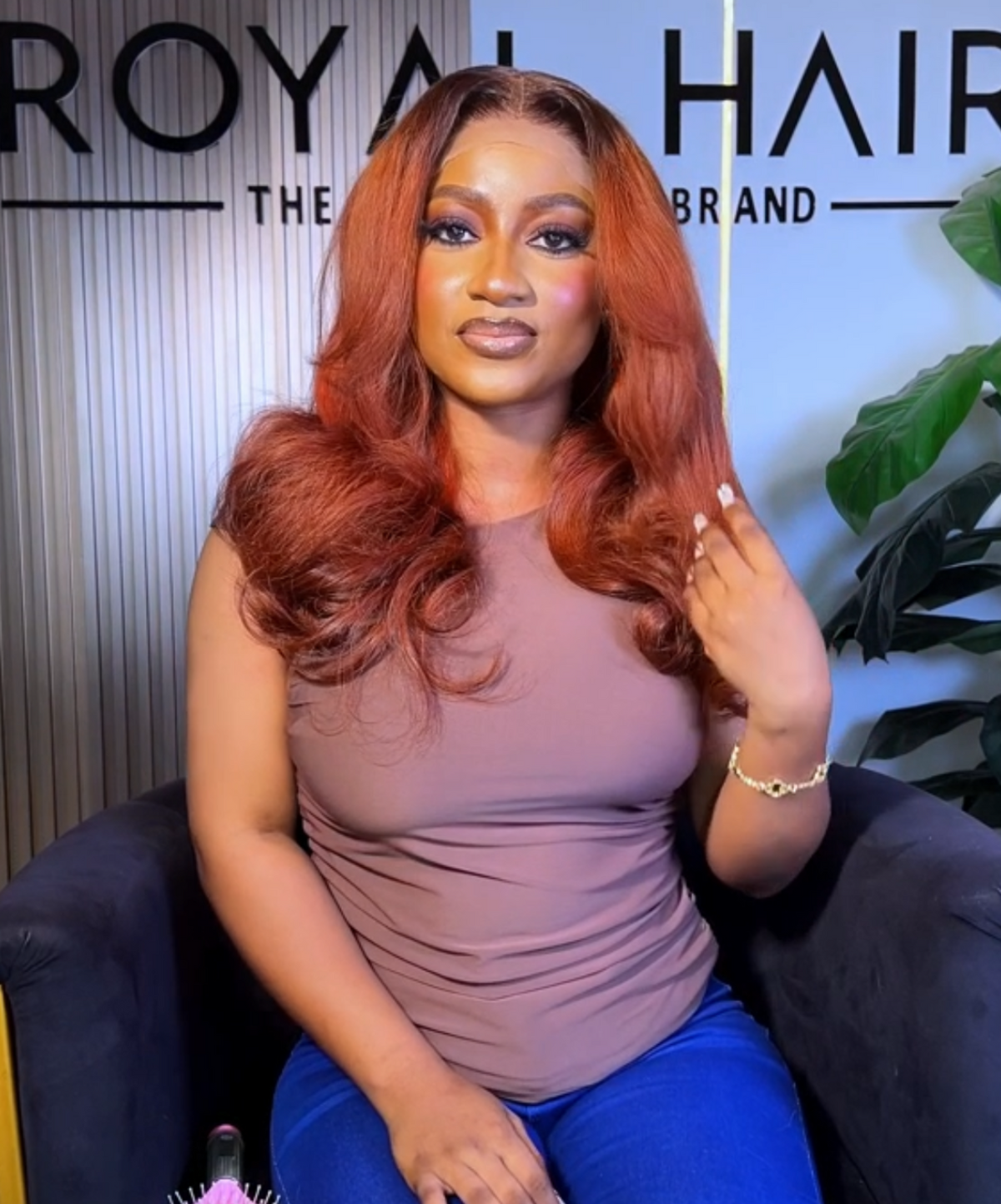 18” Super double drawn luxury 300grams with 5x5 Swiss lace